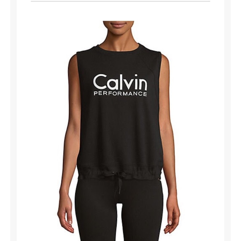 Drop arm Workout Tank Sweatshirt Calvin Klein
